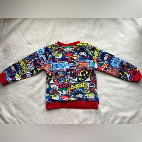 Pat Pat Superhero Comic Long Sleeve size 4 to 5 year 4-5Y - Picture 2 of 3